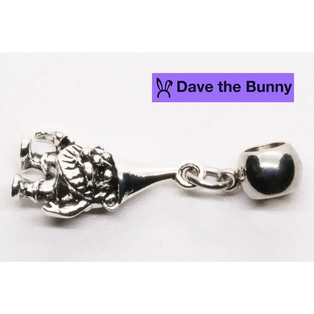 Garden Gnome Charm Bracelet, Stainless Steel Snake Chain Jewelry Garden Mascot